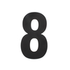 huisnummer_zwart_30_cm_rvs_nummer_8_afmetingen