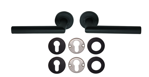 deurklink_zwart_rozet_met_cilinderplaatjes_per_set