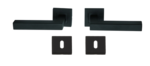 deurklink_met_vierkant_rozet_zwart_en_cilinderplaatjes_per_set