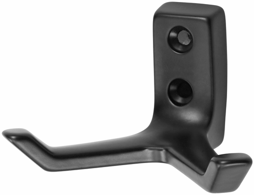 kapstokhaak_dubbel_zwart_rond