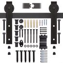 Zwart_Schuifdeursysteem_met_Rails_Recht_Model_Compleet_200_cm_Per_Set