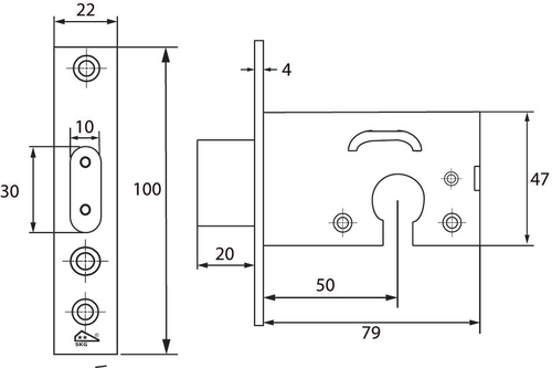 bijzetslot_cilinder_skg_rvs_afgerond_afmetingen