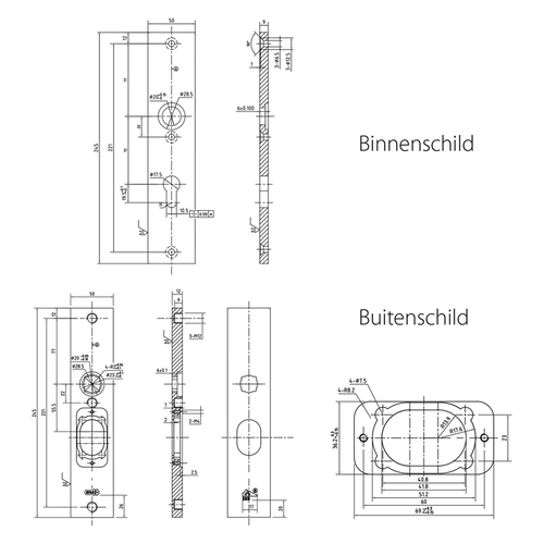 veiligheidsschild_zwart_afmetingen