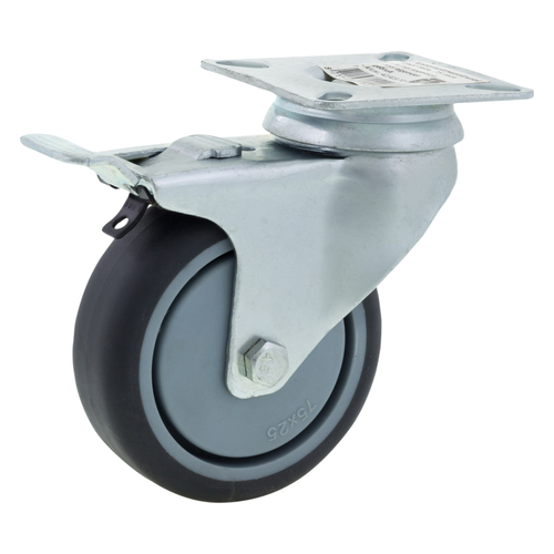 zwenkwiel_met_rem_75mm