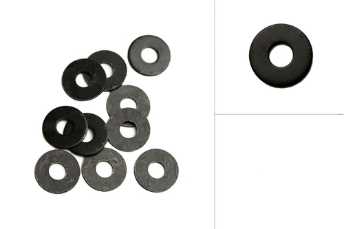 carrosserieringen_zwart_m6_10_stuks
