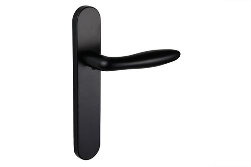 lavuzo_deurkruk_pratona_zwart_met_afgerond_schild_per_set