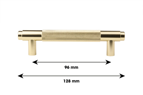 Lavuzo_Design_handgreep_Knurl_128_mm_Satijn_Goud_per_stuk_Afmeting