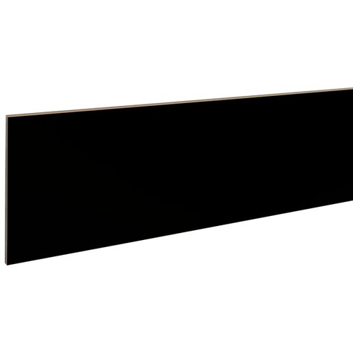 StootbordenTrapZwart130x20cm