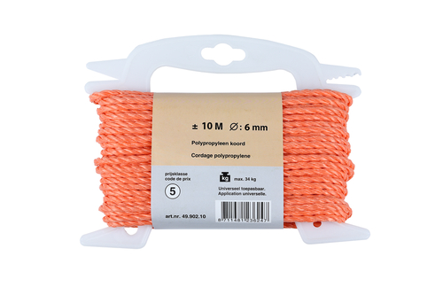 PolypropyleenTouwOranje_6mmdik_10m